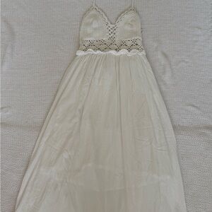 Elegant Cream Kids Dress
